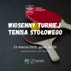 Wiosenny Turniej Tenisa Stołowego